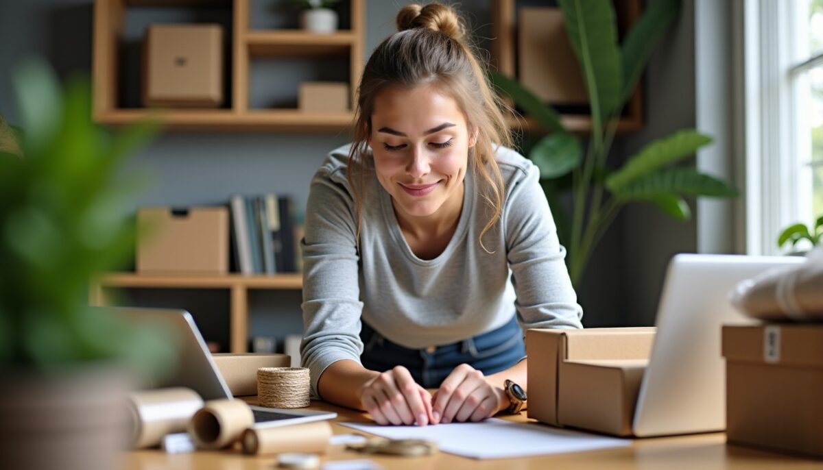 Emballage à domicile : le guide essentiel pour démarrer efficacement votre activité